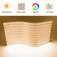 Feuille de rétroéclairage LED découpable UL 2835 320leds/pièces 24V 10W 3000K, feuille de panneau LED flexible ultra-mince de haute qualité à intensité variable