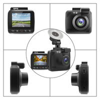 Dashcam 4K UHD WIFI GPS 2 pouces Auto Dvr Recorder IPS Screen MP4 3D G sensor De Seguridad Camcorder voiture boîte noire avec caméra arrière