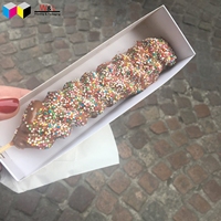 Papier biodégradable bâton de gaufre plateau boîte