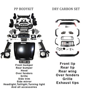2006-2018Y W463 actualización a W464 <span class=keywords><strong>Rocket</strong></span> G900 kits de carrocería w463 Facelift B800 B900 parachoques de coche accesorios de carbono seco autopartes - Product Image 4