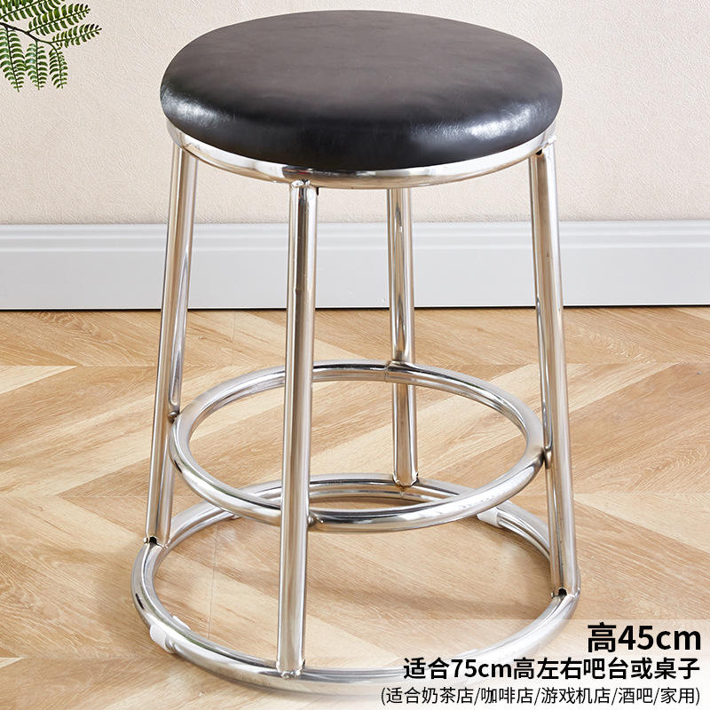 Modèle renforcé 45 cm - Cuir huilé noir - Cadre brillant