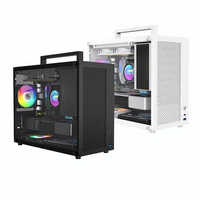 PC de jeu complet sur mesure en gros : AMD Ryzen 5 3500X, RX 580 8G, DDR4, carte mère RGB A320 AM4 – Ensemble d'équipement informatique de bureau