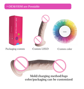 Crazy For The People Flesh Dildo Material de silicona Ampliación del pene Bomba de vacío Bomba de juguete sexual para pene con tamaños S M L - Product Image 4