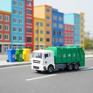 Nuovo <span class=keywords><strong>Camion</strong></span> <span class=keywords><strong>della</strong></span> <span class=keywords><strong>Spazzatura</strong></span> <span class=keywords><strong>Giocattolo</strong></span> 1:50 in Offerta per il Nuovo Anno - Product Image 4