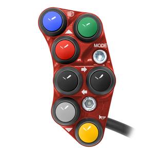 Interrupteur de guidon gauche pour Ducati Streetfighter V4 (rouge) - Product Image 1