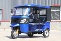 Tricycles à moteur à essence de haute qualité et populaires, à moteurs refroidis par eau, pour le transport de passagers