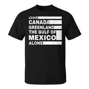 T-Shirt Retro Stile Vintage del Golfo d'America: Lascia in pace il Canada e il Golfo del Messico - Product Image 2