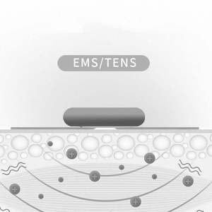 Masajeador Corporal Portátil Eléctrico, Parches de Masaje Mágicos TENS, Relajación Muscular con Pulsos Bajos, Instrumento de Masaje Cervical - Product Image 3