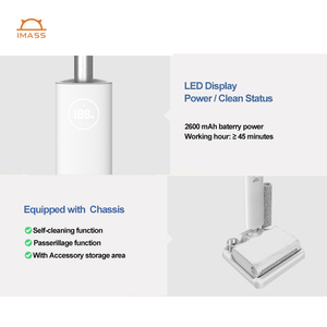 Aspirapolvere Wireless 3-in-1 per uso domestico umido/secco autopulente <span class=keywords><strong>lavapavimenti</strong></span> per pavimenti portatili per alberghi - Product Image 5