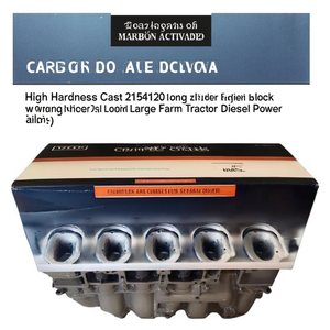 Bloc-cylindres moteur haute dureté en fonte 2154120 pour tracteur agricole diesel de grande puissance - Product Image 1