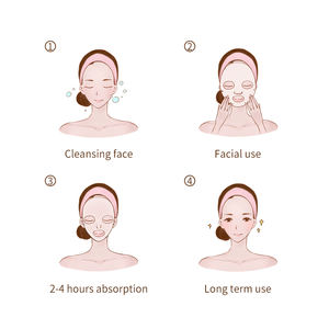 <span class=keywords><strong>Masque</strong></span> Facial Bio-Collagène Personnalisable OEM Véritable <span class=keywords><strong>Masque</strong></span> Facial Profond Feuille Marque Privée - Product Image 4