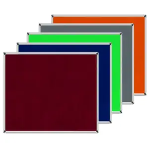 Felt Notice Board Aluminium Frame Bulletin Board