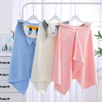 Wholesale Cute Cartoon Children's Bath Towel Absorbent Hooded Baby Bath Towel