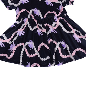 Vestidos de Otoño para Niñas Cd-5-1, Vestido Personalizado de Manga Corta para Bebés y Niñas Pequeñas, 95% Algodón, Venta al Por Mayor de Fábrica, Estampado para Niñas - Product Image 2