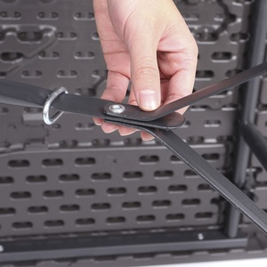 Mesa de comedor portátil profesional de aluminio para exteriores con certificado CE - Product Image 6