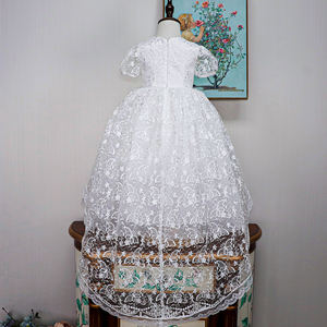 Elegante Boutique niño niñas bebé bautismo vestido princesa boda encaje tul <span class=keywords><strong>vestidos</strong></span> al por mayor <span class=keywords><strong>vestidos</strong></span> <span class=keywords><strong>de</strong></span> <span class=keywords><strong>bautizo</strong></span> <span class=keywords><strong>para</strong></span> bebé - Product Image 2