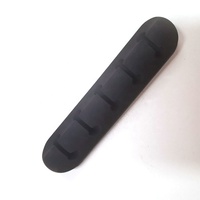 Clip de câble en silicone flexible à 5 fentes Organisateur de câbles de bureau auto-adhésif