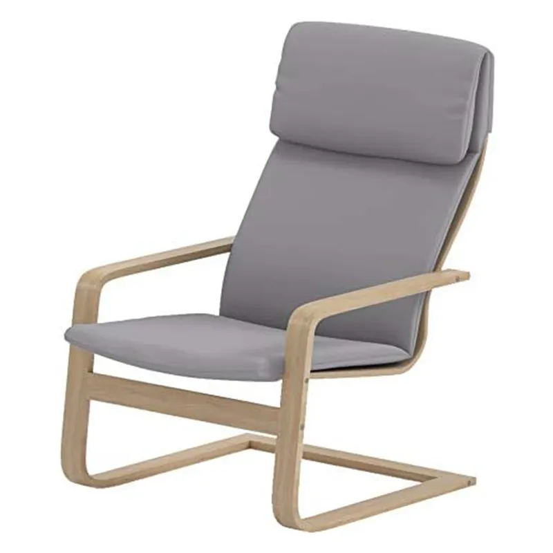 Kursi Sofa dalam ruangan, untuk dewasa, kursi goyang nyaman santai kayu bangku teras dewasa
