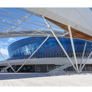 Edifício de Estrutura de Aço Pré-fabricado Leve para Hotel, Escola, Escritório, Comércio, Garagem, Galpão, Instalação Rápida, Design Moderno - Product Image 1