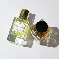 Flacons de parfum vides de luxe personnalisés, transparents, à sertir, 30 ml, 50 ml, 100 ml, flacon de parfum à double compartiment avec boîte cadeau