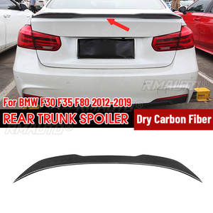 Extension d'aileron arrière en fibre de carbone sèche pour BMW Série 3 F30 F35 F80 M3 Berline 2012 - 2019 - Product Image 1