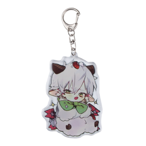 LLavero de acrílico epoxi, regalo de dibujos animados promocional, llaveros holográficos de Anime, dijes acrílicos con logotipo personalizado - Product Image 3