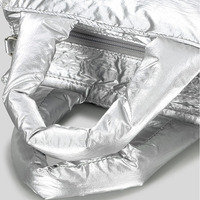 Sac Tendance 2024 Nouveaux Produits 2025 Dames Designer De Luxe Filles Sacs À Main Femmes Mini Puffer Brillant Petit Épaule Carré Sacs