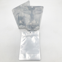 Sacs en mylar avec zip-lock 4 "X 6" 100 sacs scellables thermoscellables pour bonbons aliments médicaments vitamines