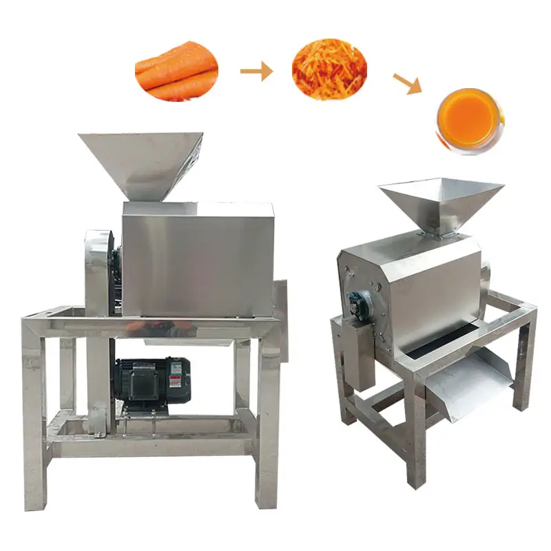 Doppelstufige Apfel-Tomaten-Obst-Zerkleinerer Extraktor Bananensaft-Herstellungsmaschine