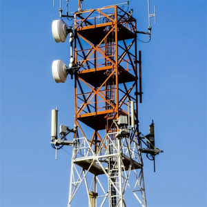 4g 와이파이 통신 및 무선 신호 안테나 관형 통신 타워를위한 <span class=keywords><strong>4</strong></span> 다리 스틸 격자 타워 - Product Image 2