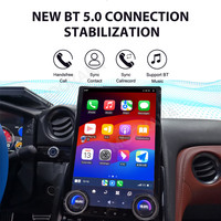 ZWNAV 14.5 pouces Tesla Style Android voiture GPS Navi pour Nissan GTR 2007-2023 GPS Navi lecteur multimédia autoradio lecteur stéréo