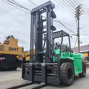 Montacargas Diésel Mitsubishi FD150 de 15 Toneladas, Usado, Original de Japón, con Mástil de Tres Etapas, Todoterreno - Product Image 1