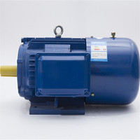 Moteur électrique asynchrone triphasé AC 220V CE 1800 tr/min 10 CV pour machine à travailler le bois