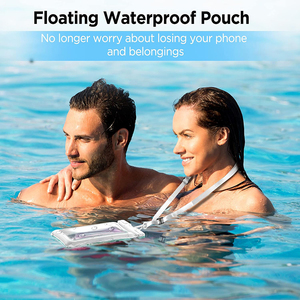 Coque de téléphone étanche universelle flottante lanière de cou réglable téléphone pochette étanche à l'eau téléphone pour plage piscine Kayak croisière - Product Image 5