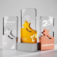 Offre Spéciale trophées de cristal en bois personnalisés pour faire des Souvenirs de récompense Honor Plaques en bois vierges de luxe