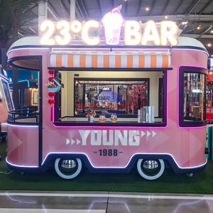 Mobile Street Customized Outdoor Coffee Cart Food Trailer - Product Image 5