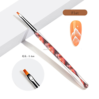 2026 Stylo de manucure professionnel pour ongles, avec ruban transparent en acrylique cristal, pour peinture couleur professionnelle, teinture délicate et photothérapie
