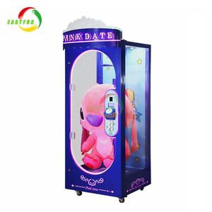 Luxury Arcade Coin <b>Operated</b> Pink Date Cut Prize Machine Scissors Cut Gift Machine for Sale - Product Image 5