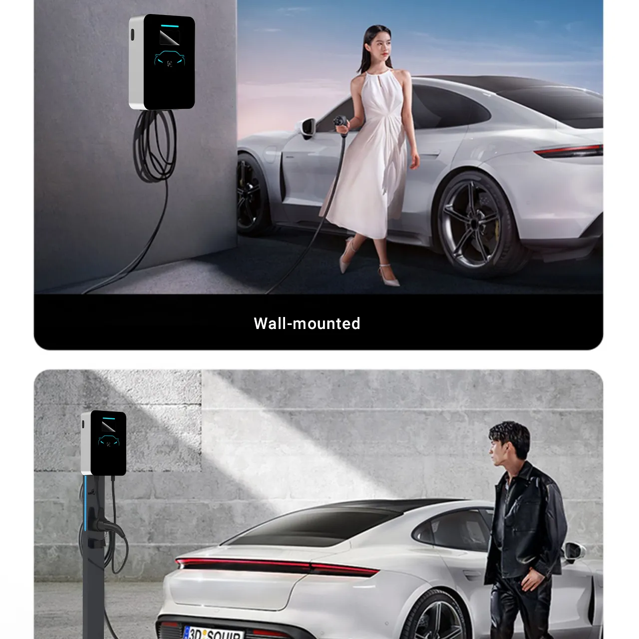 メーカーWALLBOXEV CHARGER 7KwAPP家庭用ACEV充電ステーション電気自動車タイプ2家庭用充電ステーション