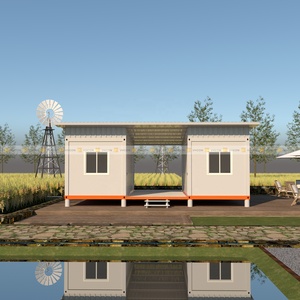 VHCON Sản Phẩm Mới Được Thiết Kế Tốt Nhỏ Gọn Nhà Prefab Nhà Nông Trại Lều Phẳng Gấp Gọn Thoải Mái Mô-đun Nhà Container Hiện Đại - Product Image 3