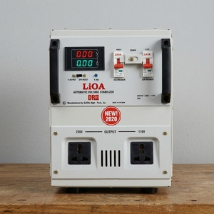 High Precision 3kVA Single Phase <b>Voltage</b> <b>Stabilizer</b> LiOA DRII 3000 II Automatic AC Power <b>Regulator</b> for Stable <b>Voltage</b> Output - Product Image 1