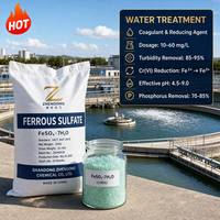 Sulfato Ferroso Heptahidratado FeSO4 7H2O 98% Producto Químico para Tratamiento de Agua