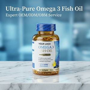 Gélules d'huile de poisson Oméga 3 EPA DHA 1000mg Premium – Offre du Fabricant d'Origine – Solutions OEM ODM Personnalisées Flexibles - Product Image 3