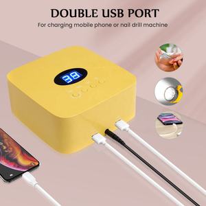 Sèche-ongles UV LED avec capteur infrarouge à mémoire, écran LED, 3 réglages de minuterie, outils professionnels pour l'art des ongles - Product Image 2