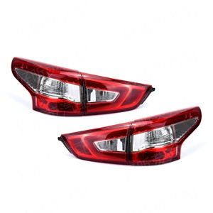 Conjunto de Luces Traseras para Nissan Qashqai 265504EA0A 265554EA5A, Luz de Freno LED para la Versión Europea 2014-2016 J11 - Product Image 4