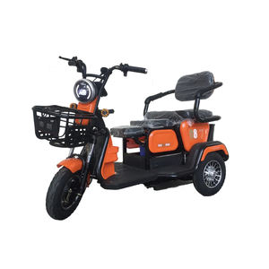 Trade Assurance Adulto <span class=keywords><strong>Dos</strong></span> Asientos Bicicleta de Tres Ruedas Triciclo Eléctrico 48V 500W <span class=keywords><strong>Personas</strong></span> Mayores Ocio Coche Eléctrico 3 Ruedas <span class=keywords><strong>Bicicletas</strong></span> - Product Image 1