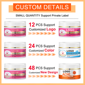 Crème <span class=keywords><strong>Visage</strong></span> Nuit <span class=keywords><strong>Anti</strong></span>-Acné et <span class=keywords><strong>Anti</strong></span>-<span class=keywords><strong>Taches</strong></span> à l'Acide Salicylique OEM ODM, <span class=keywords><strong>Efficace</strong></span> et Puissante, Éclaircissante et Blanchissante pour la Peau - Product Image 6