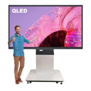 จอแสดงผลอัจฉริยะ AI Teaching Monitor LED Smart Hover Board 4K 65/75 นิ้ว Ultra HD แบบสัมผัส  หน้าจอไวท์บอร์ดแบบอินเทอร์แอคทีฟ 86 นิ้ว สำหรับใช้ในห้องเรียน - Product Image 1