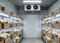 Cámara Frigorífica para Floristería, Refrigerador para Flores, Congelador para Flores