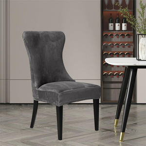 Fundas de Terciopelo para Sillas sin Brazos, Fundas Elásticas para Sillas sin Brazos para Comedor - Product Image 2
